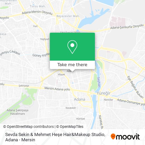 Sevda Sekin & Mehmet Heşe Hair&Makeup Studio map