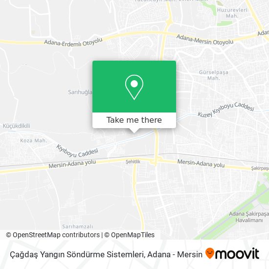 Çağdaş Yangın Söndürme Sistemleri map
