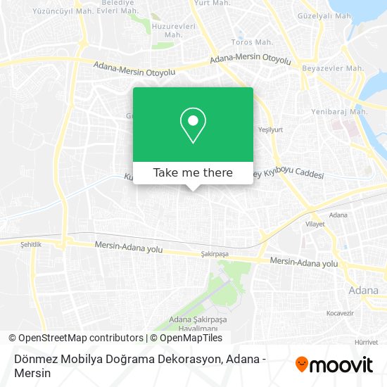 Dönmez Mobilya Doğrama Dekorasyon map