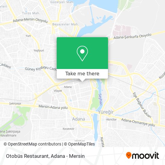 Otobüs Restaurant map