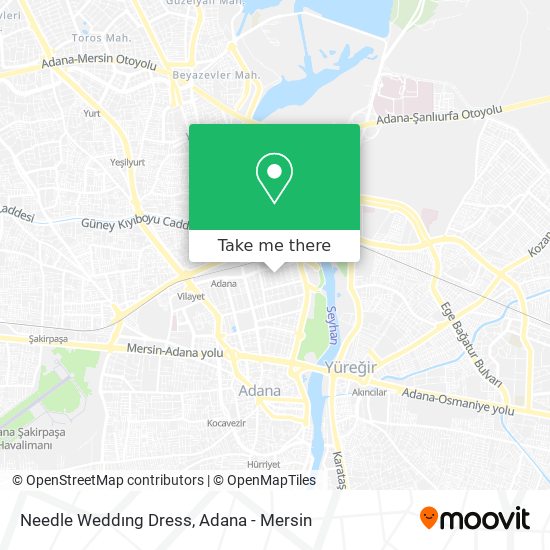 Needle Weddıng Dress map