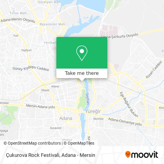 Çukurova Rock Festivali map