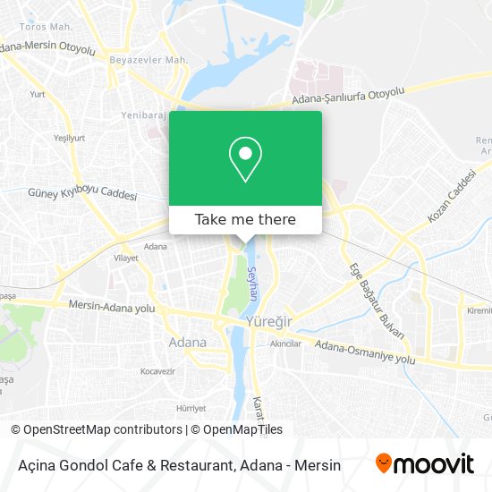 Açina Gondol Cafe & Restaurant map