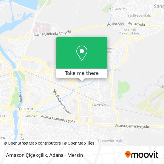 Amazon Çiçekçilik map