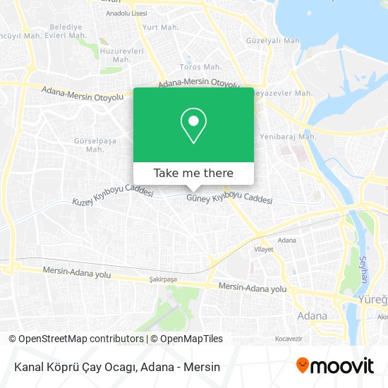 Kanal Köprü Çay Ocagı map