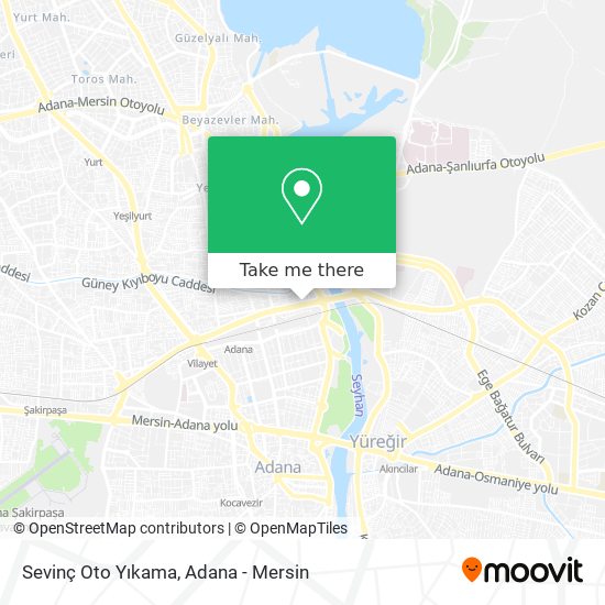 Sevinç Oto Yıkama map