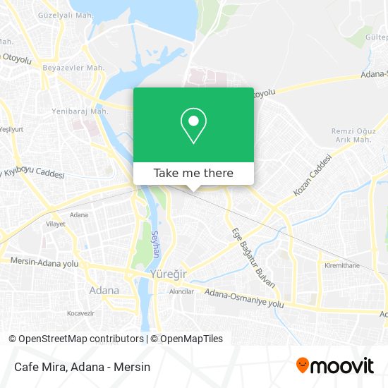 Cafe Mira map