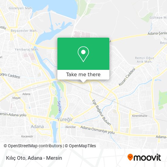 Kılıç Oto map