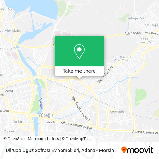 Dilruba Oğuz Sofrası Ev Yemekleri map