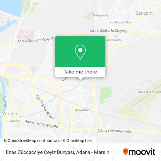 Enes Züccacciye Çeyiz Dünyası map