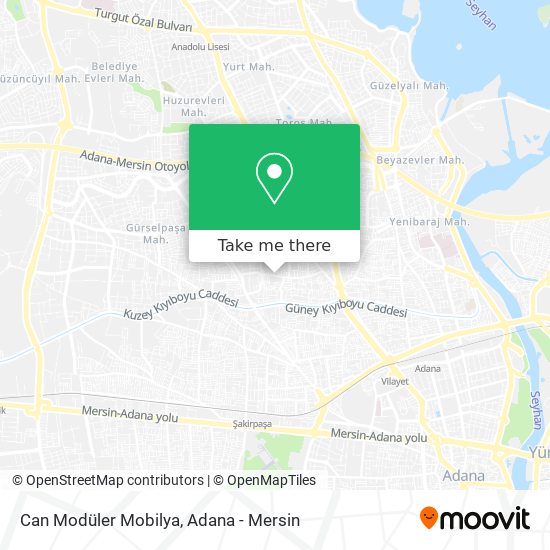 Can Modüler Mobilya map