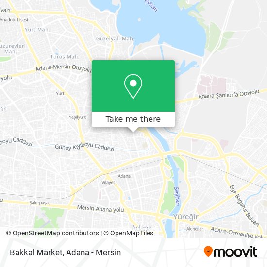 Bakkal Market map