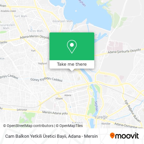 Cam Balkon Yetkili Üretici Bayii map