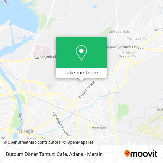 Burcum Döner Tantuni Cafe map