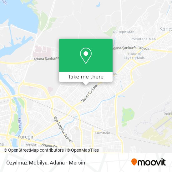 Özyılmaz Mobilya map