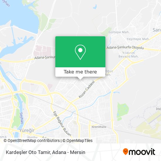 Kardeşler Oto Tamir map