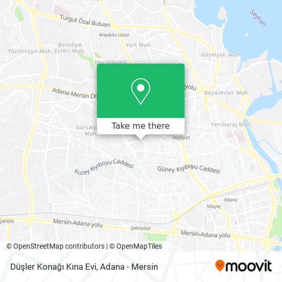 Düşler Konağı Kına Evi map