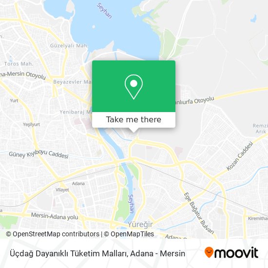 Üçdağ Dayanıklı Tüketim Malları map