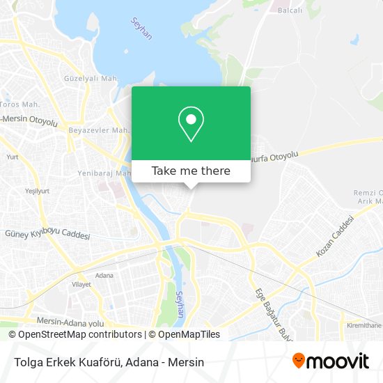 Tolga Erkek Kuaförü map