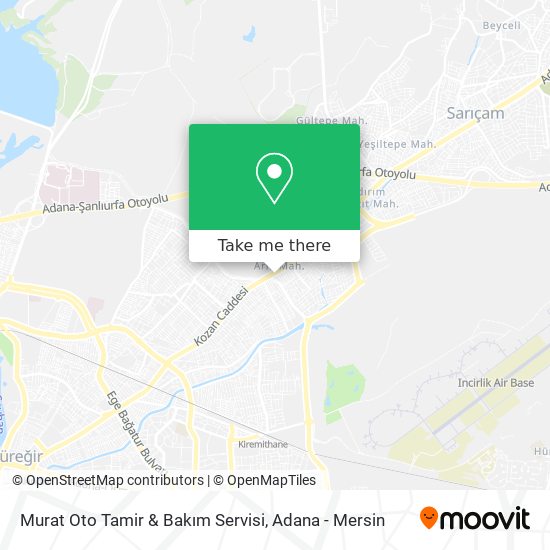 Murat Oto Tamir & Bakım Servisi map