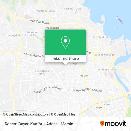 Rosem Bayan Kuaförü map
