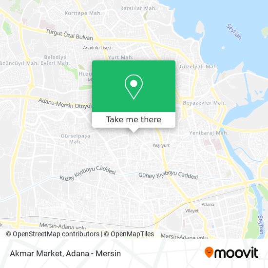 Akmar Market map