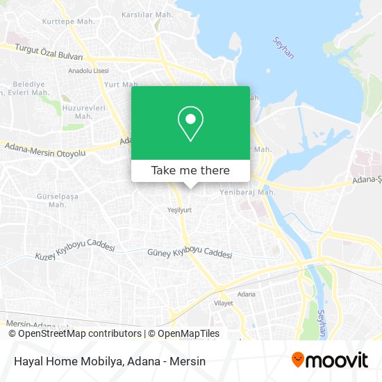 Hayal Home Mobilya map