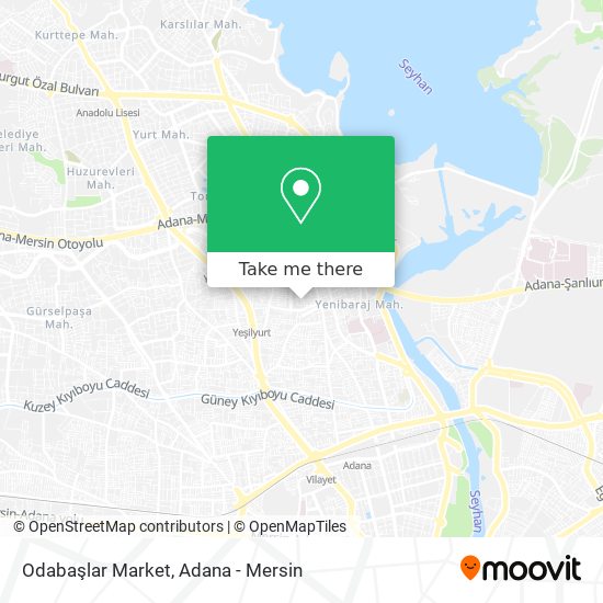 Odabaşlar Market map