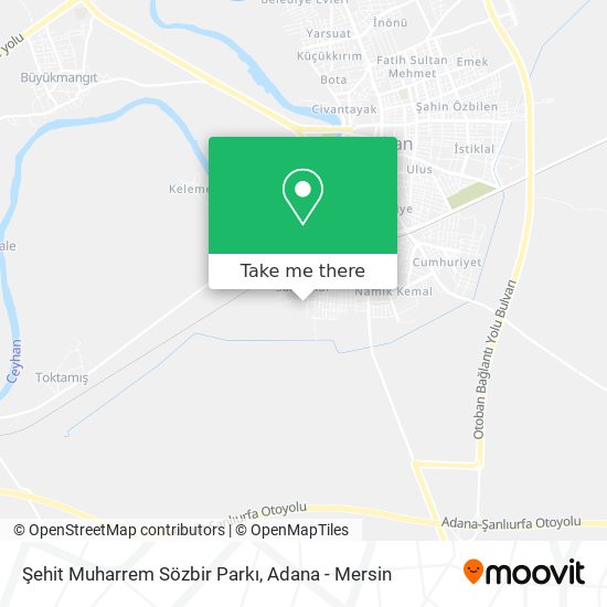 Şehit Muharrem Sözbir Parkı map