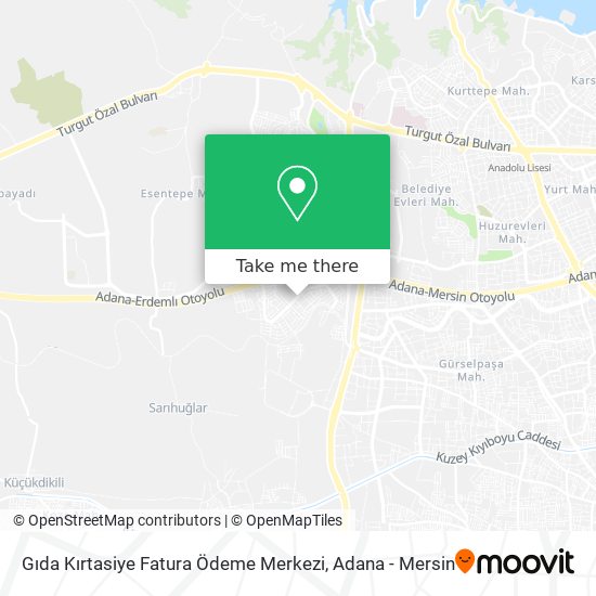 Gıda Kırtasiye Fatura Ödeme Merkezi map