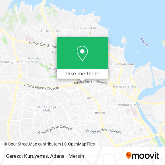 Cerezcı Kuruyemıs map
