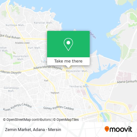 Zemin Market map
