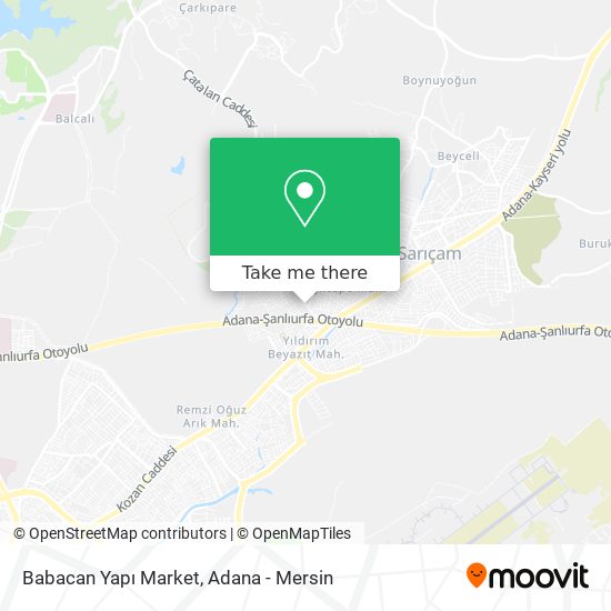 Babacan Yapı Market map