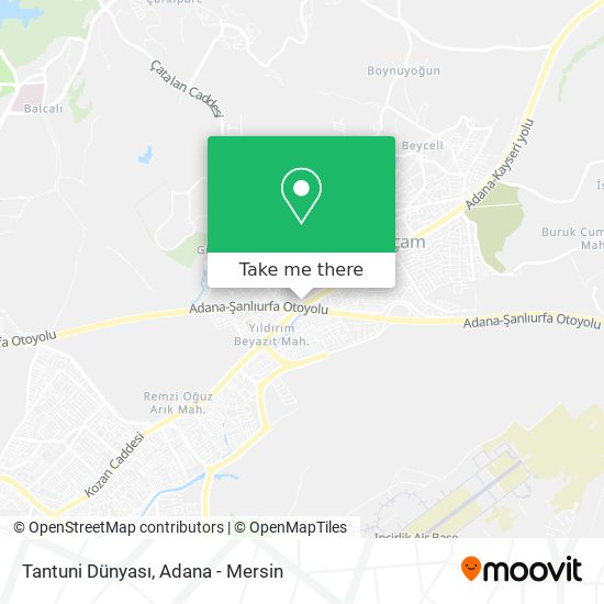 Tantuni Dünyası map