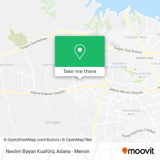 Neslim Bayan Kuaförü map