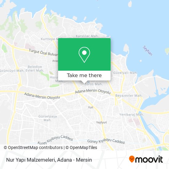 Nur Yapı Malzemeleri map