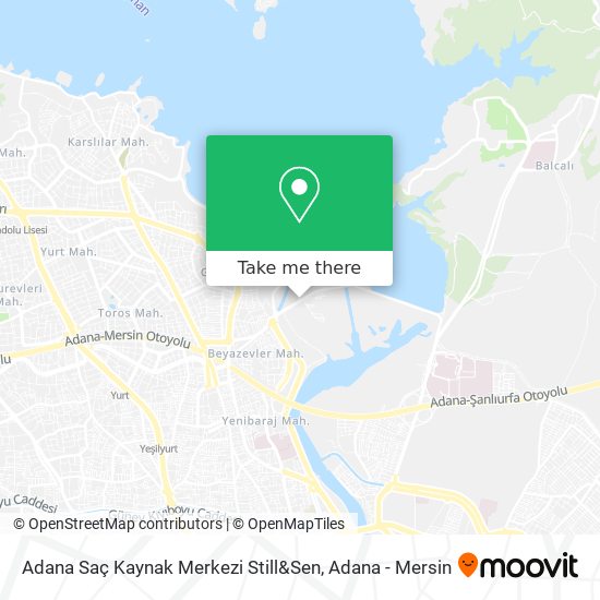 Adana Saç Kaynak Merkezi Still&Sen map