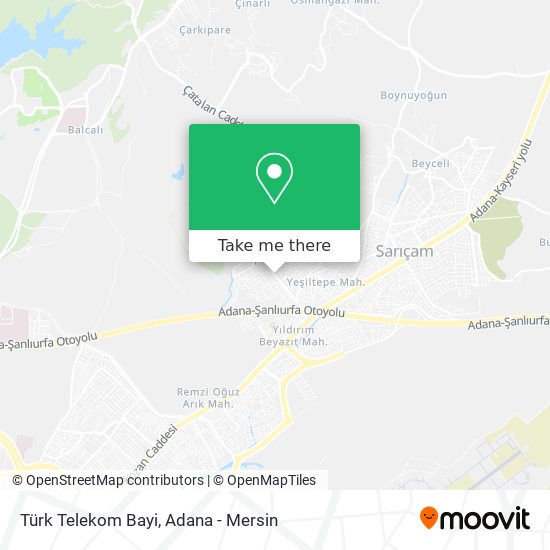 Türk Telekom Bayi map