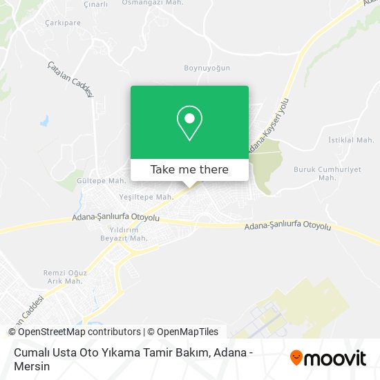 Cumalı Usta Oto Yıkama Tamir Bakım map