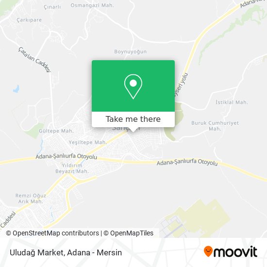 Uludağ Market map