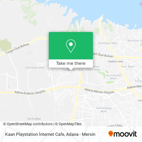Kaan Playstation İnternet Cafe map