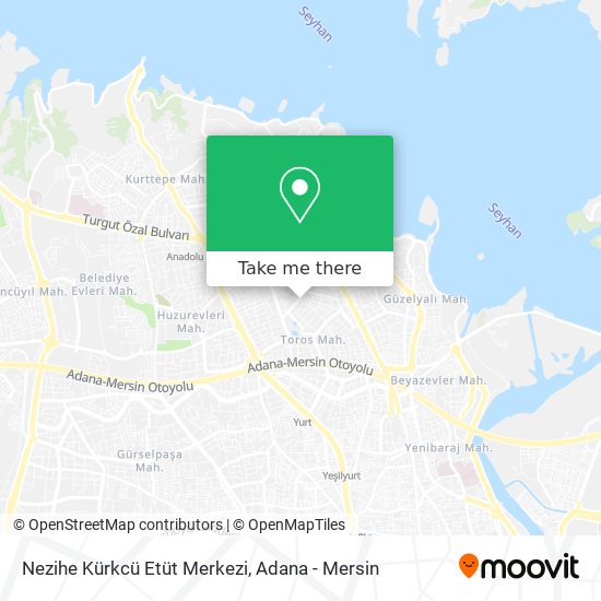 Nezihe Kürkcü Etüt Merkezi map
