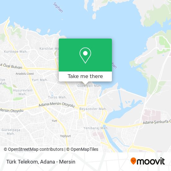 Türk Telekom map