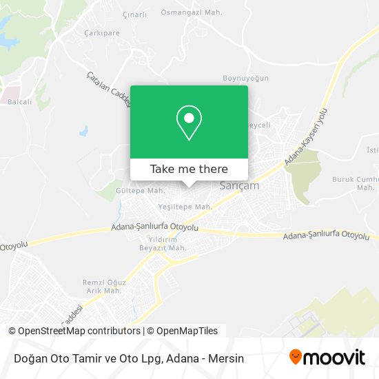 Doğan Oto Tamir ve Oto Lpg map