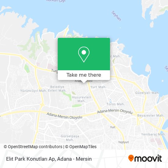 Elıt Park Konutları Ap map