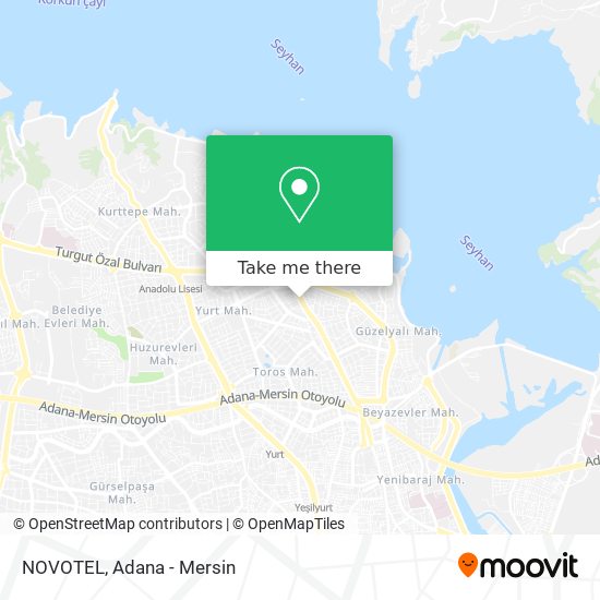 NOVOTEL map