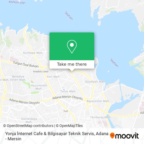 Yonja İnternet Cafe & Bilgisayar Teknik Servis map