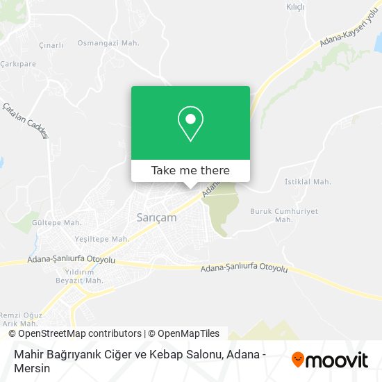 Mahir Bağrıyanık Ciğer ve Kebap Salonu map