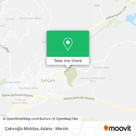 Çakıroğlu Mobilya map