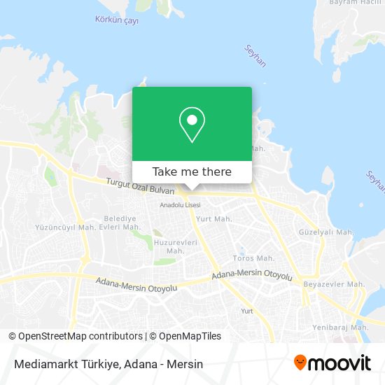 Mediamarkt Türkiye map
